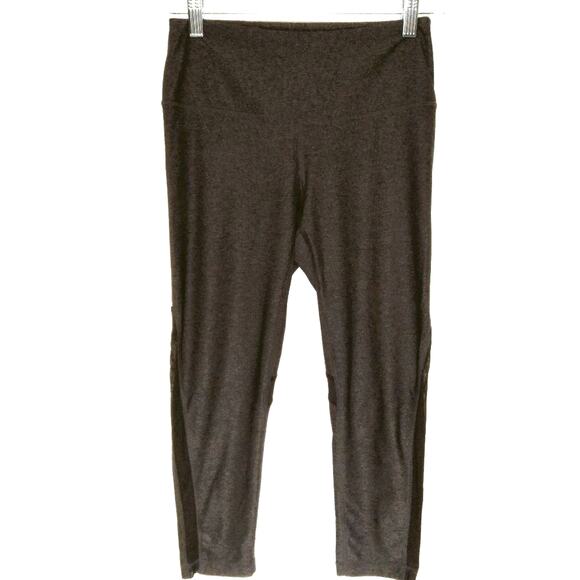 ZELLA Gray Athletic Leggings SZ S | Mesh Panel Detail | Mid-Rise - Picture 1 of 7